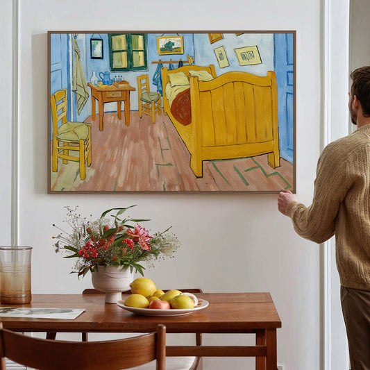 Chambre à coucher à Arles Van Gogh KWADECO