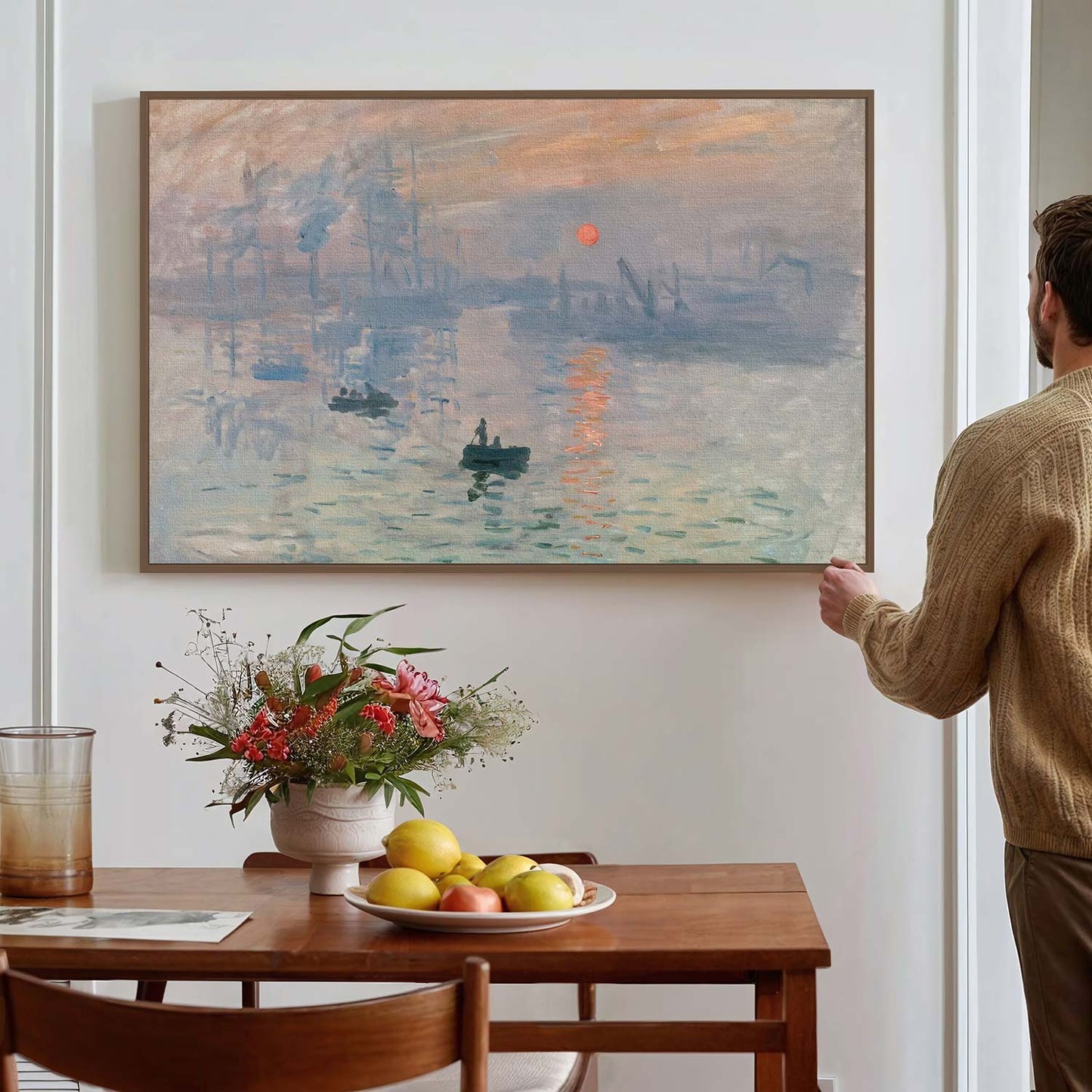Impression Soleil Levant Claude Monet KWADECO