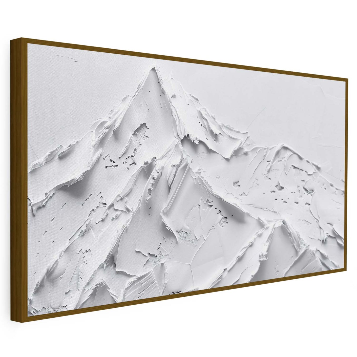 Tableau sur toile de montagne effet 3D KWADECO
