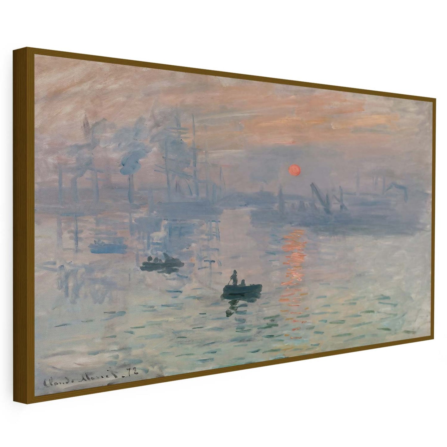 Impression Soleil Levant Claude Monet KWADECO