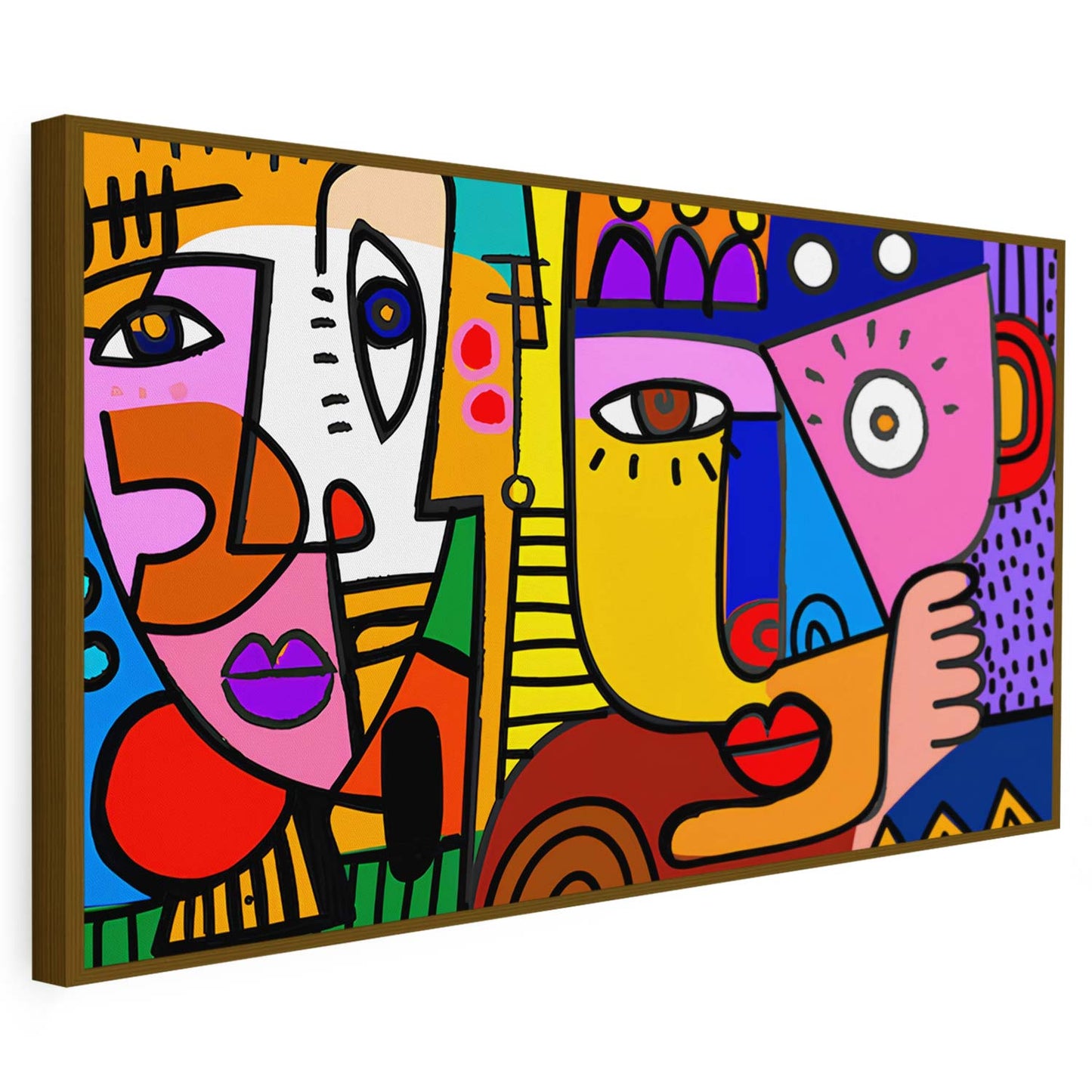 Tableau sur toile moderne art KWADECO