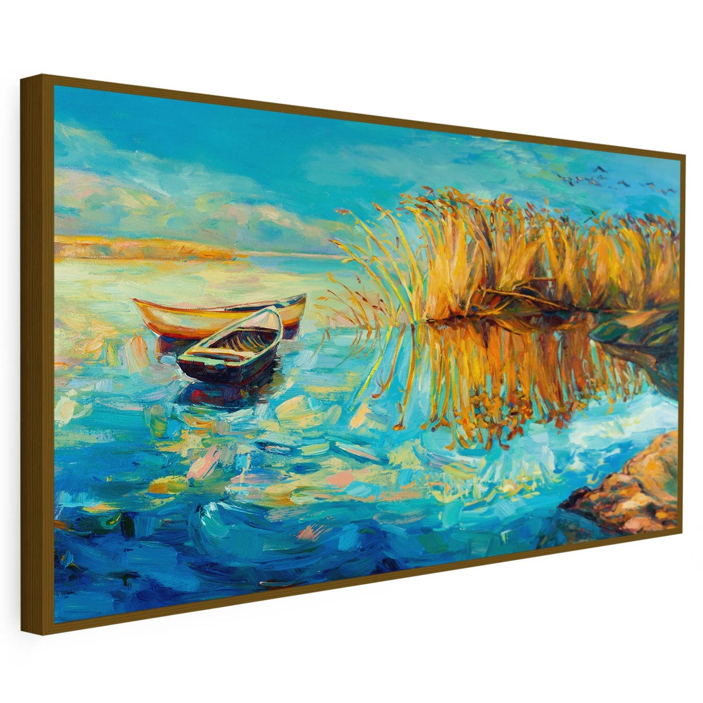 Tableau sur toile de navire sur mer KWADECO