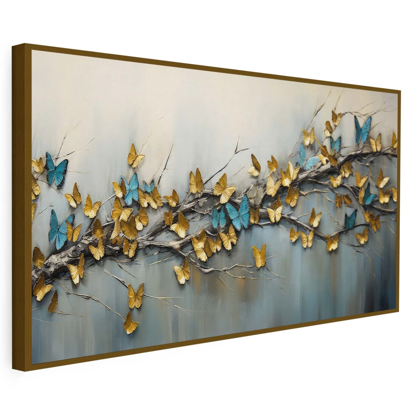Tableau sur toile de papillons KWADECO