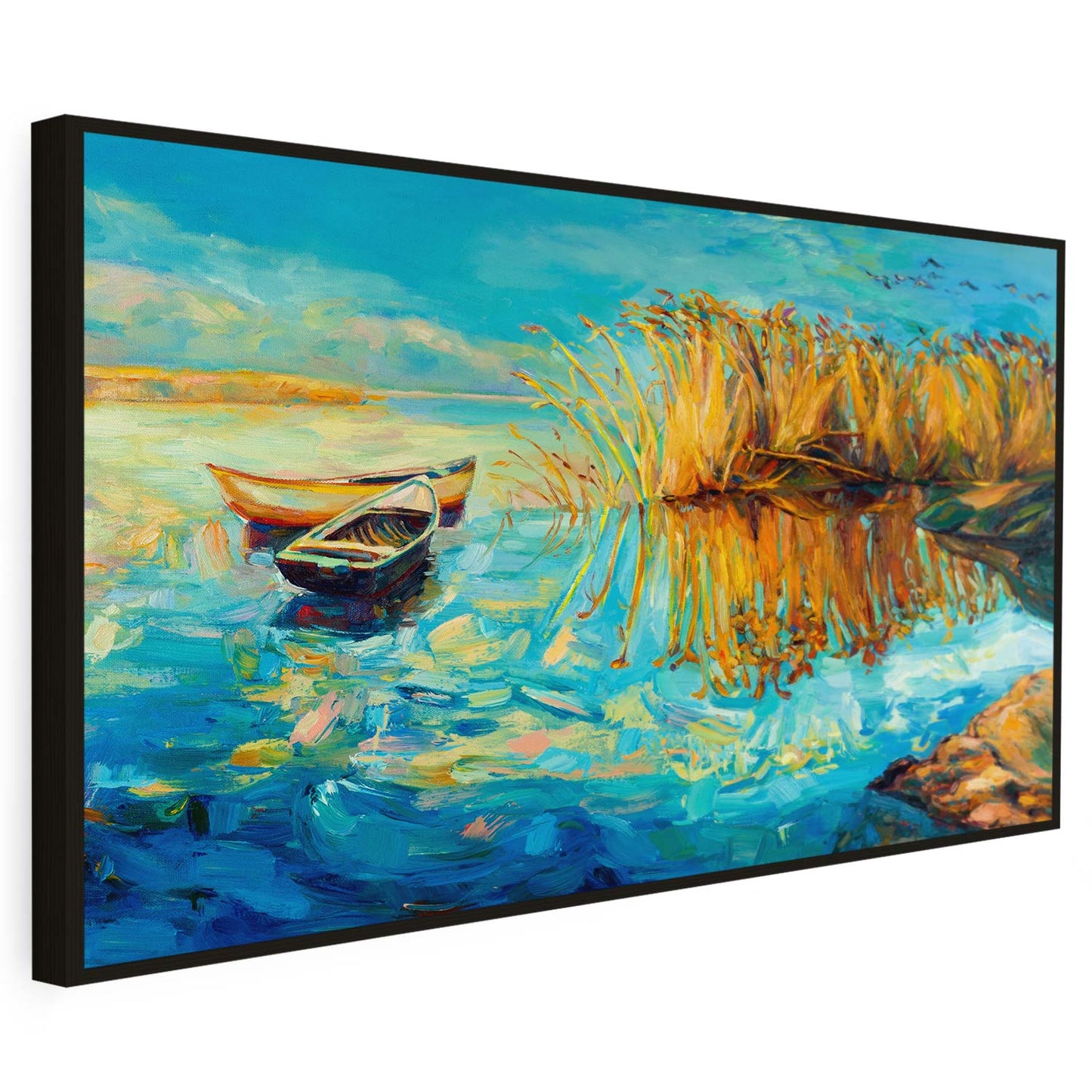 Tableau sur toile de navire sur mer KWADECO