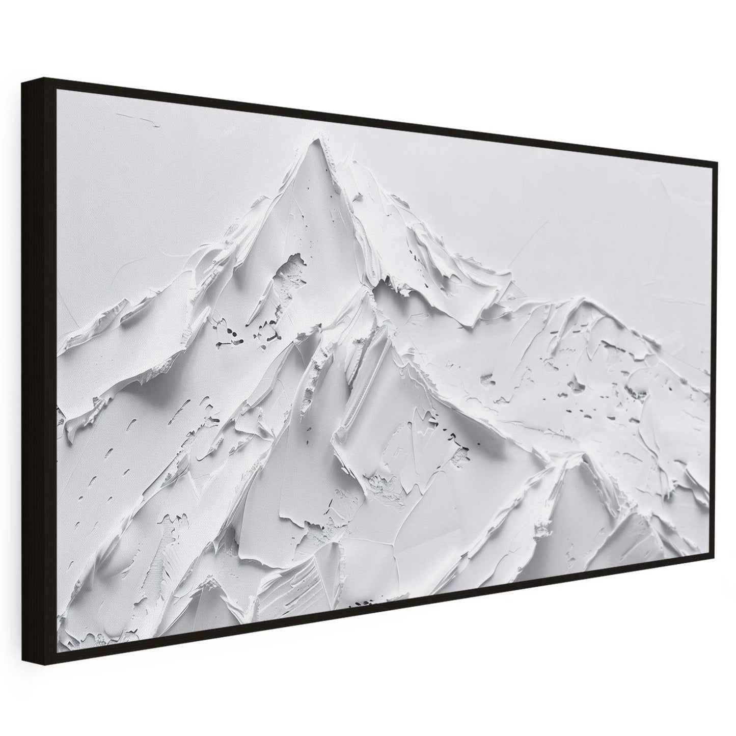 Tableau sur toile de montagne effet 3D KWADECO