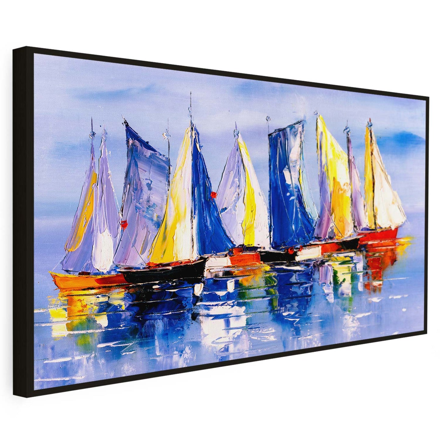 Tableau sur toile de navires sur la mer KWADECO
