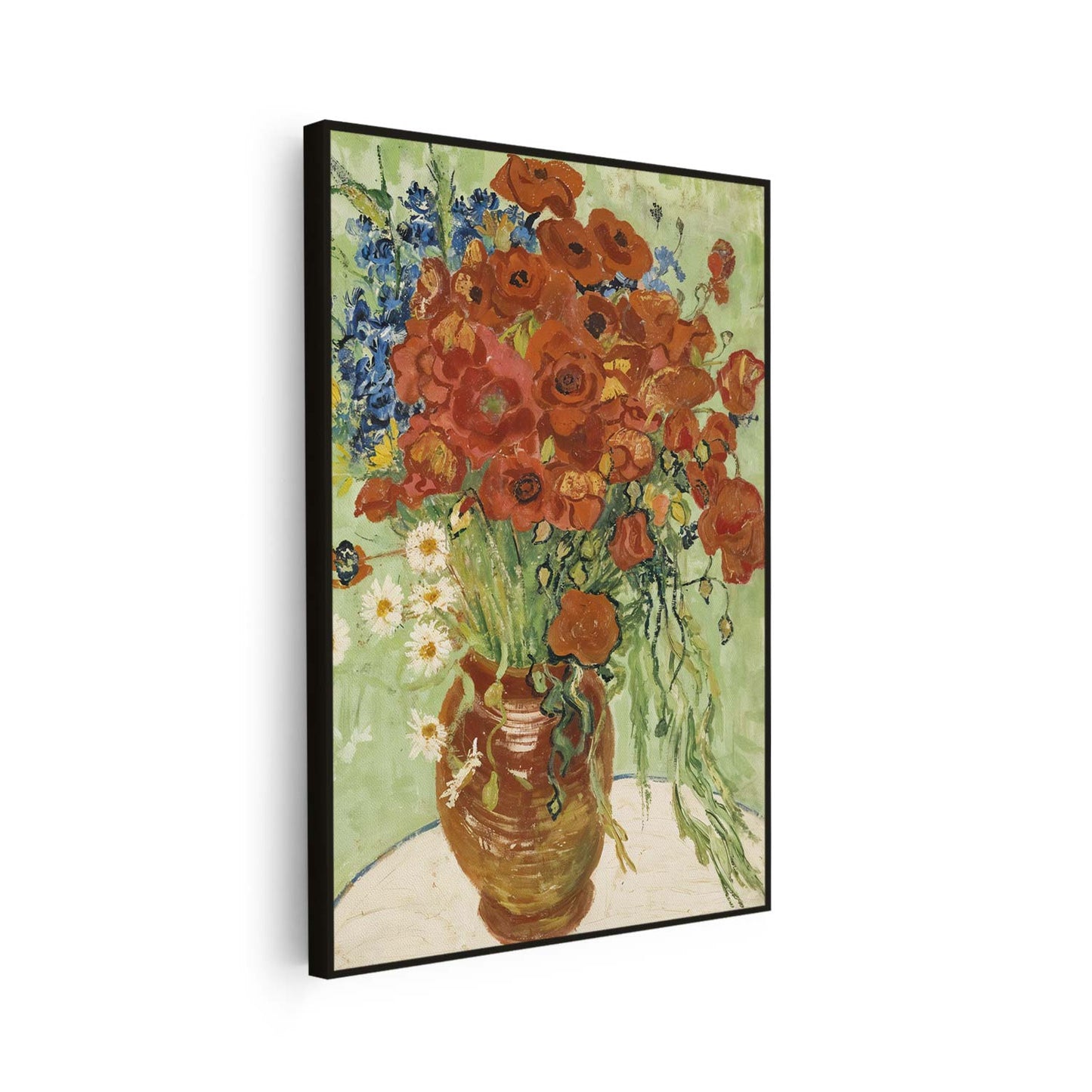 Vase avec marguerites et coquelicots Van Gogh KWADECO