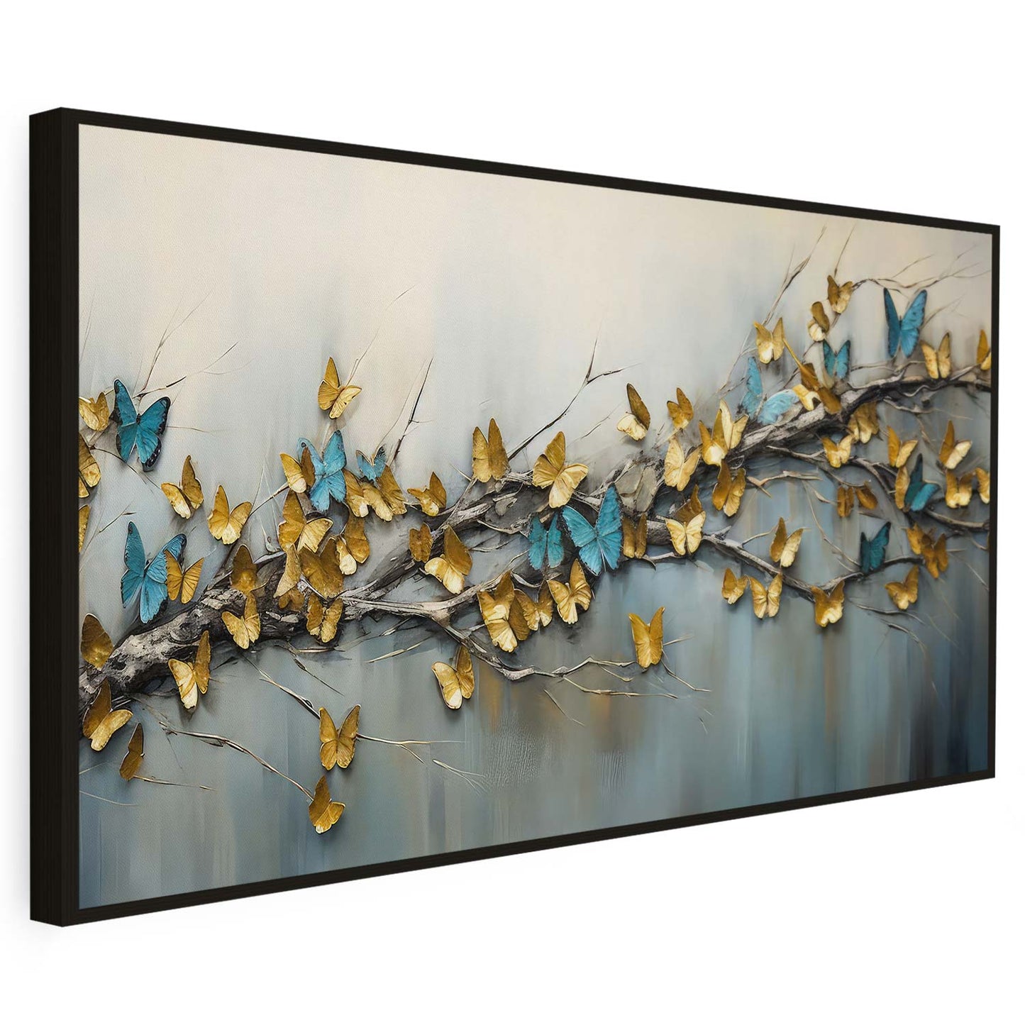 Tableau sur toile de papillons KWADECO