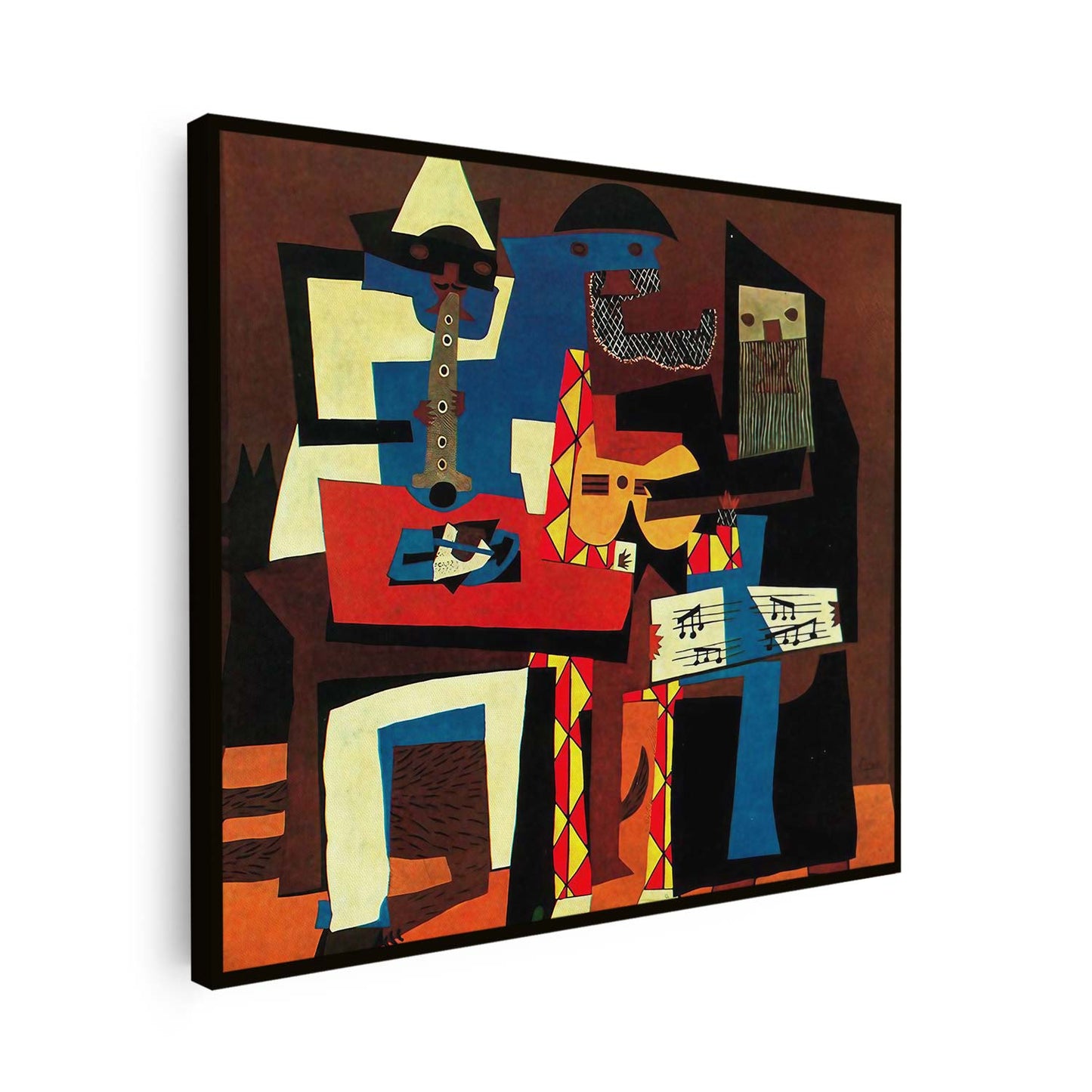 Trois musiciens Pablo Picasso KWADECO