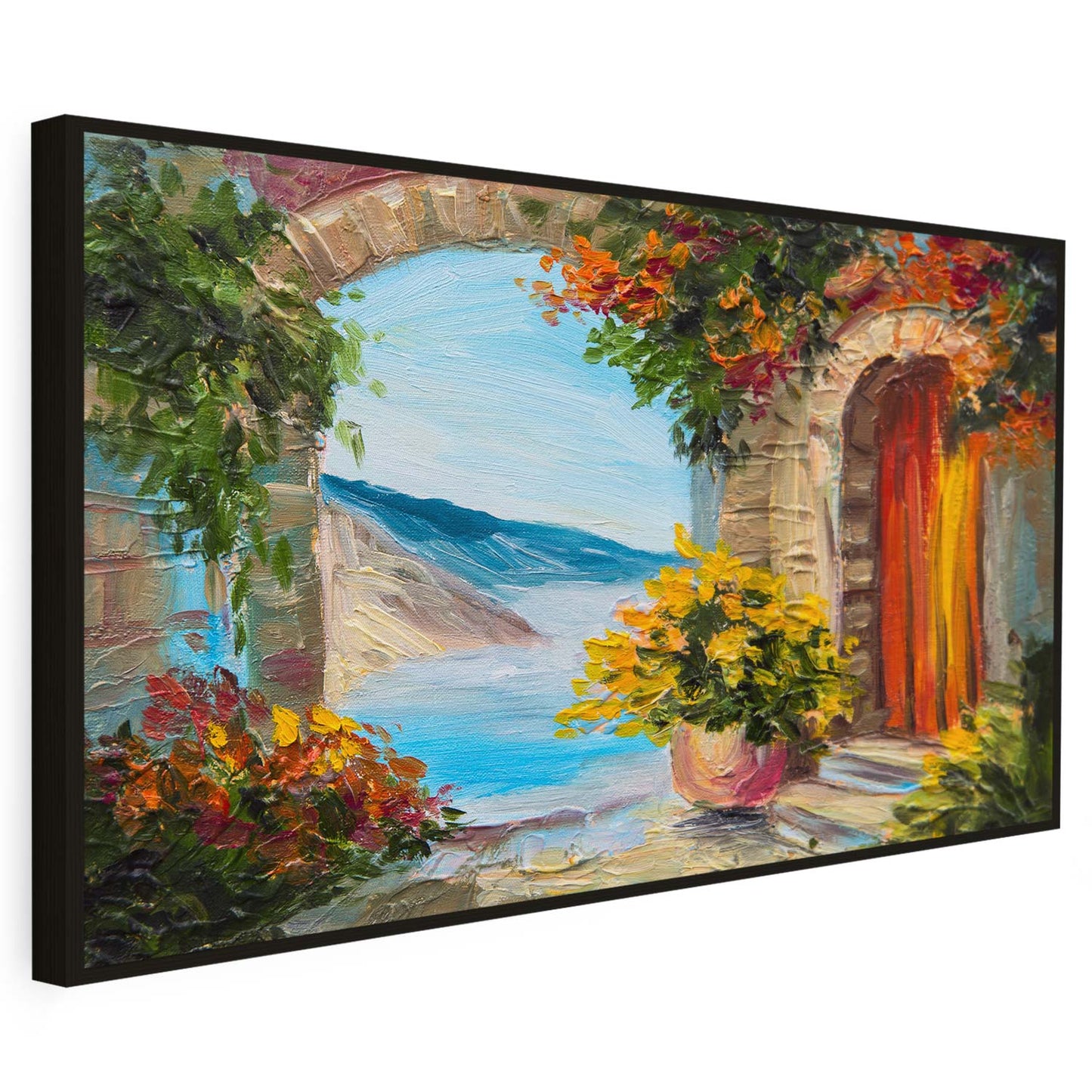 Tableau sur toile en paysage coloré KWADECO