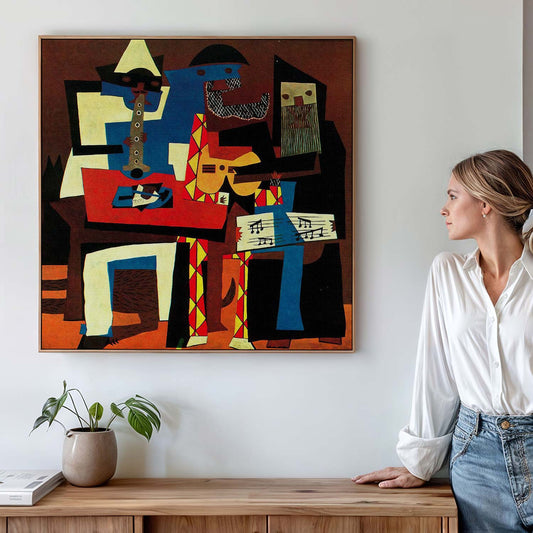 Trois musiciens Pablo Picasso KWADECO