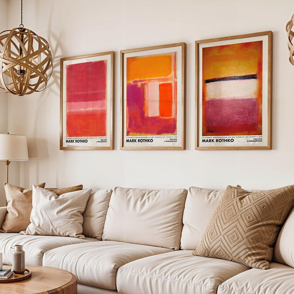 Tableau art abstrait aux couleurs modernes