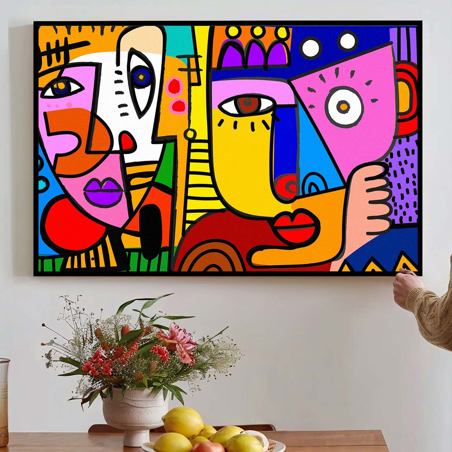 Tableau sur toile moderne art