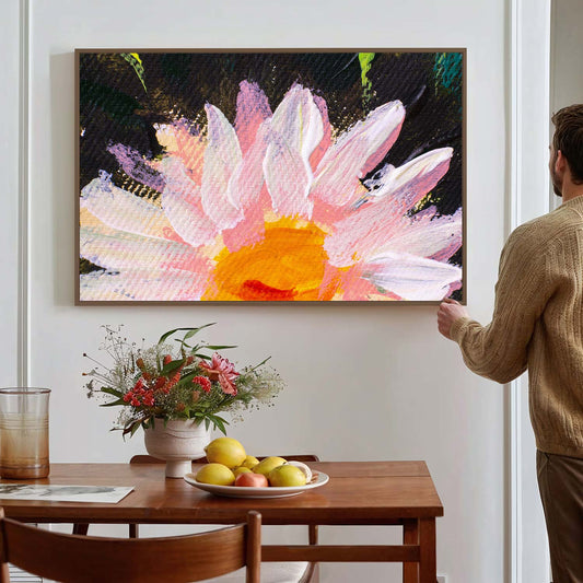 Tableau sur toile de fleurs soleil KWADECO