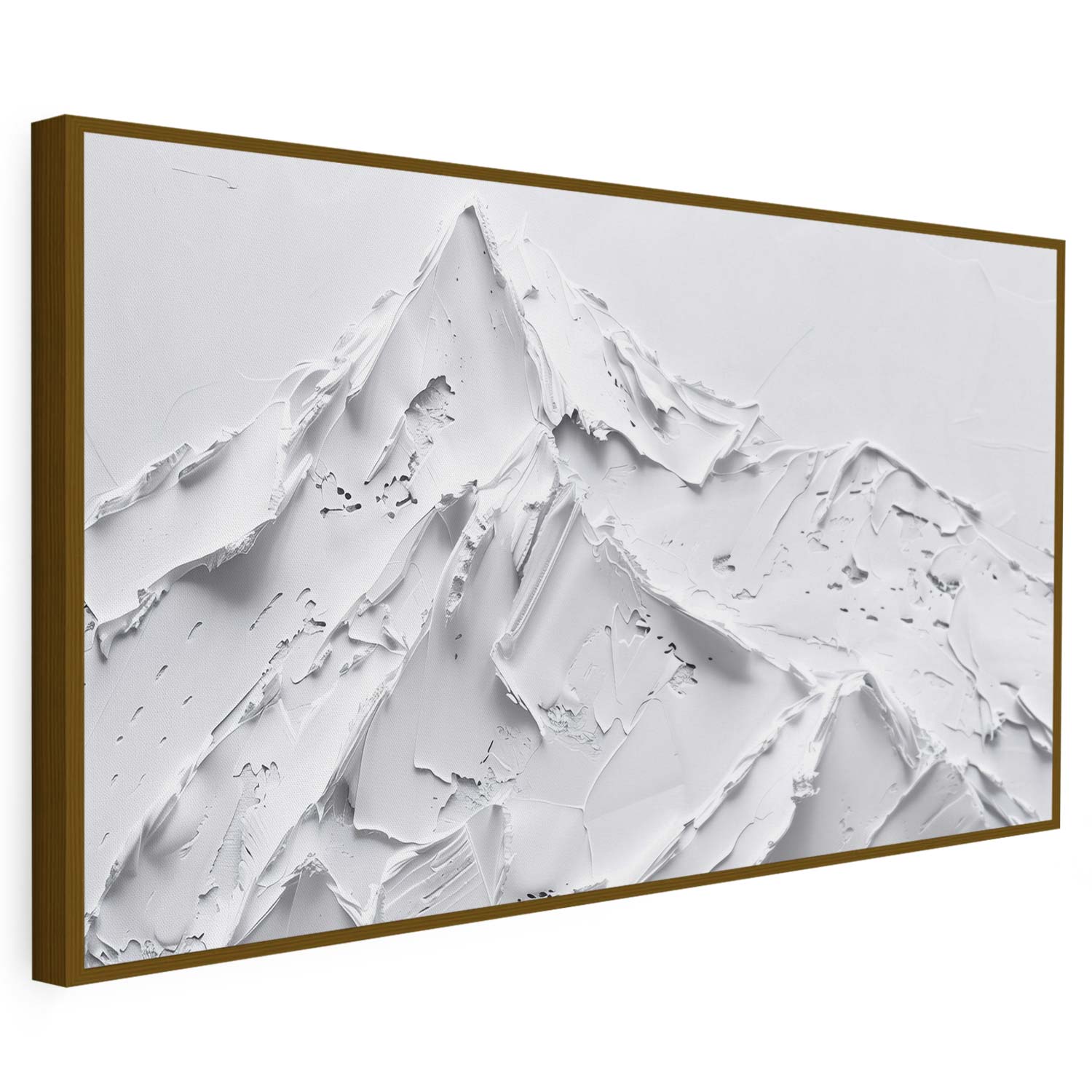 Tableau sur toile de montagne effet 3D KWADECO
