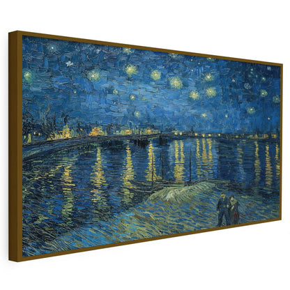 Nuit étoilée sur le Rhône Van Gogh KWADECO