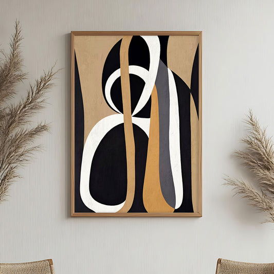 Art moderne abstrait pour décoration murale