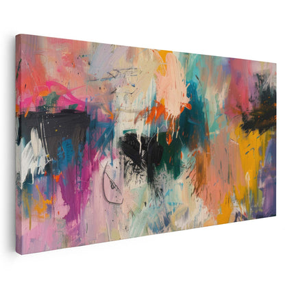 Abstrait coloré splash art moderne