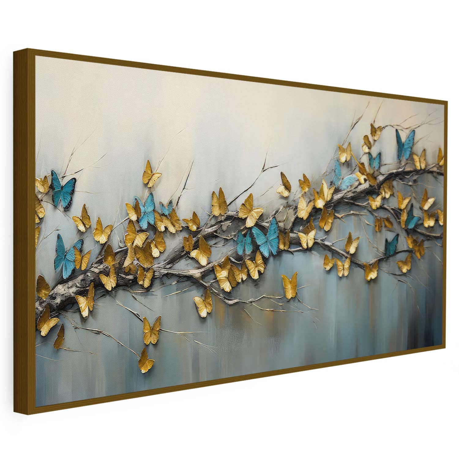 Tableau sur toile de papillons KWADECO