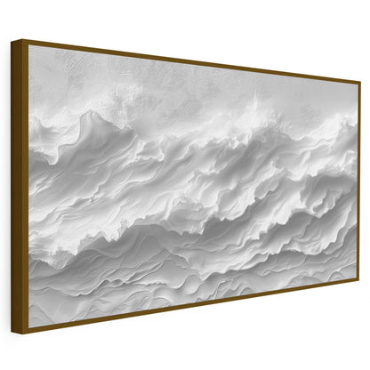 Tableau sur toile de vagues effet 3D KWADECO