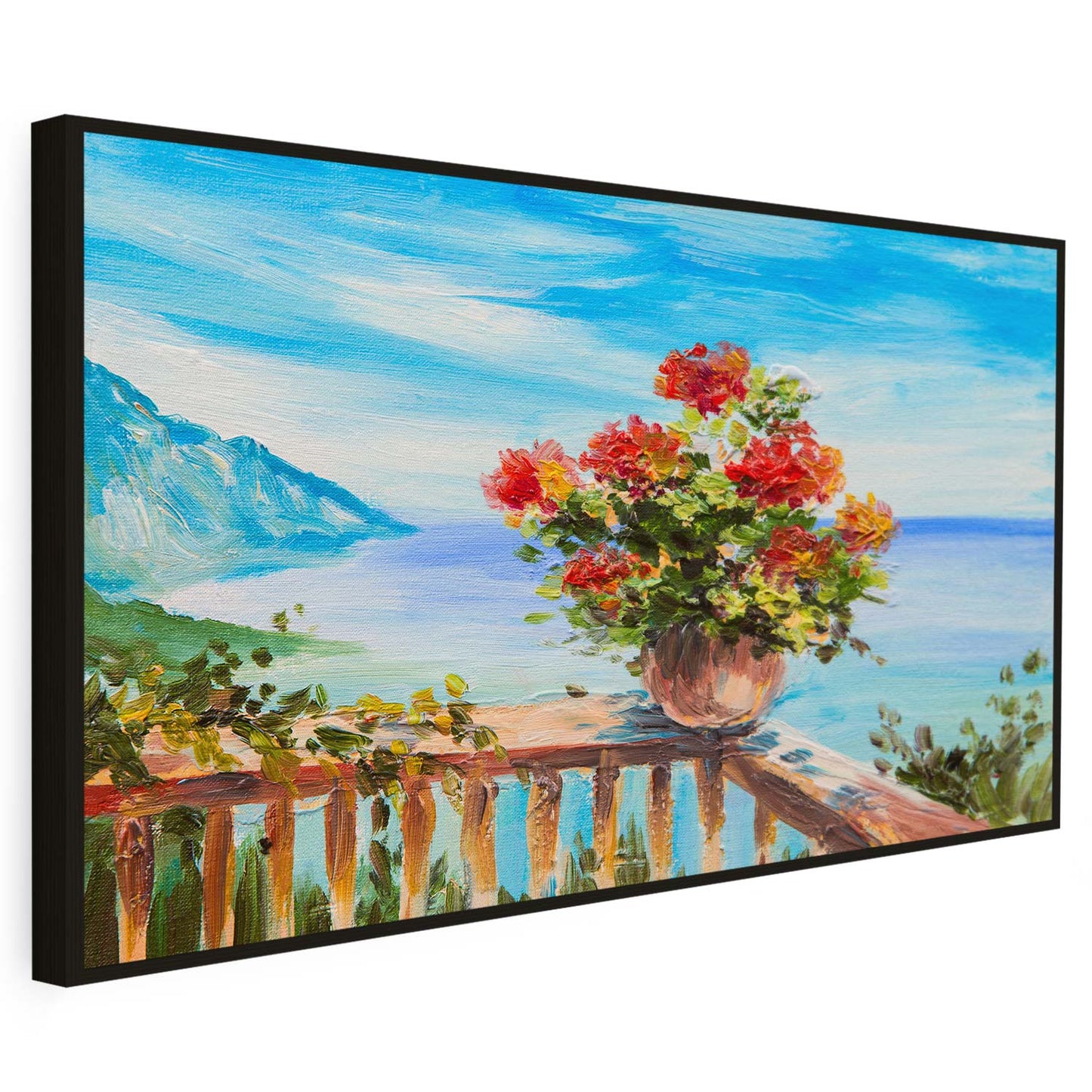 Tableau de vase avec des fleurs KWADECO