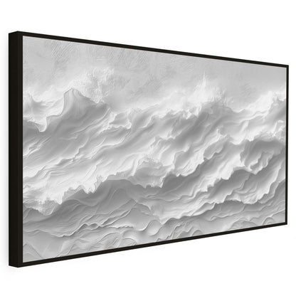 Tableau sur toile de vagues effet 3D KWADECO