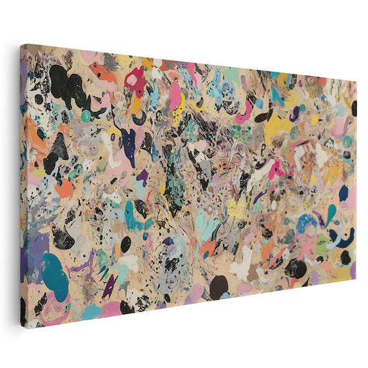 Tableau abstrait artistique moderne pour décoration murale élégante