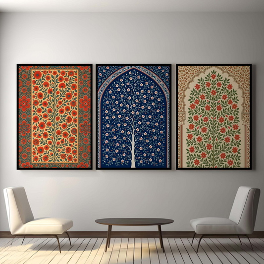 Tableau Texture Arabe Style Moderne et Élégant