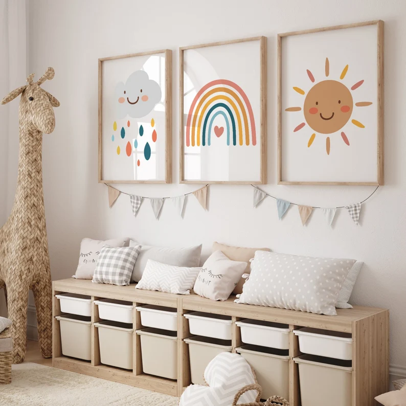 Cadre mural chambre enfant