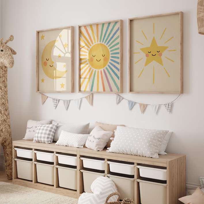 Tableau design pour chambre enfant