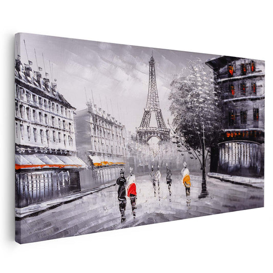 Tableau de Paris sur toile KWADECO