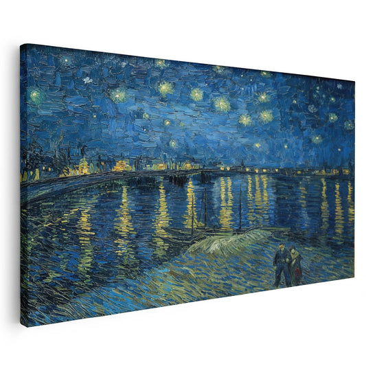 Nuit étoilée sur le Rhône Van Gogh KWADECO