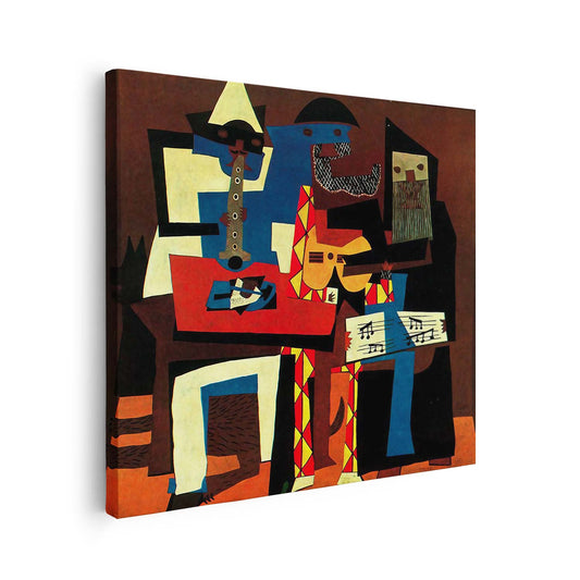 Trois musiciens Pablo Picasso KWADECO