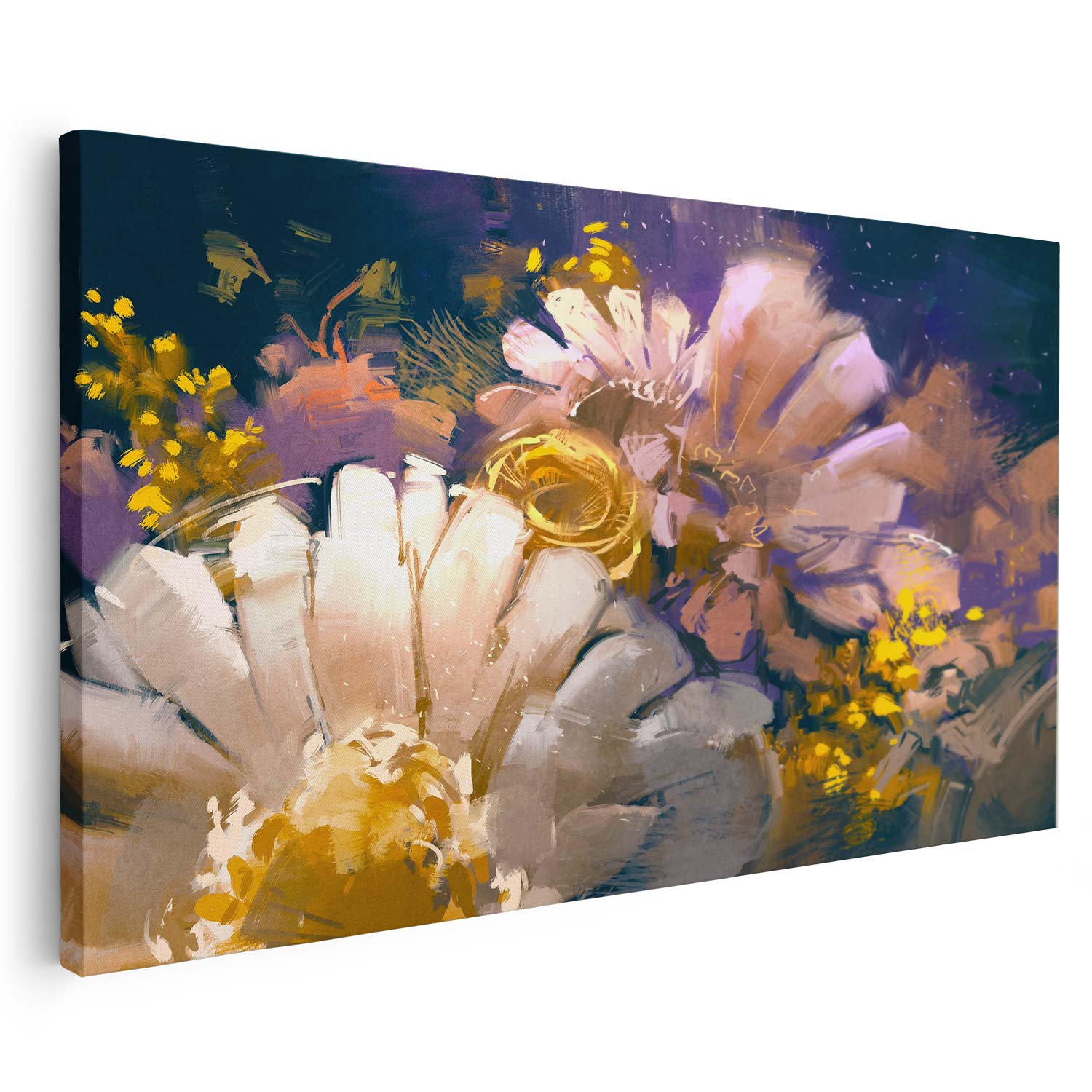 Tableau sur toile art floriste KWADECO