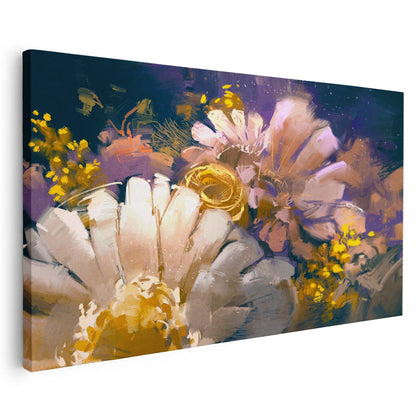 Tableau sur toile art floriste KWADECO