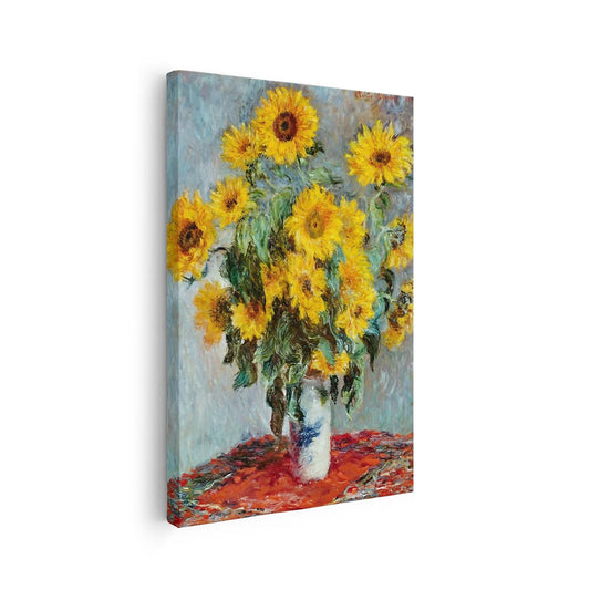 Bouquet de tournesols Claude Monet KWADECO